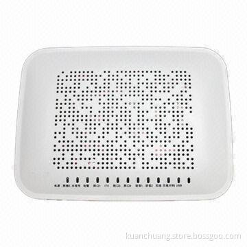 EPON ONU Optical Network Terminal, ZXA10 F460,4 Ethernet + 2 Voice Ports/English Firmware, SIP